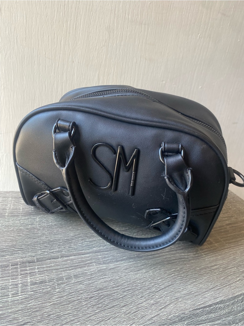 Steve Madden Black Sailor Crossbody Bag